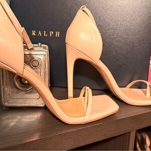 Steve Madden Cream High Heel Sandals